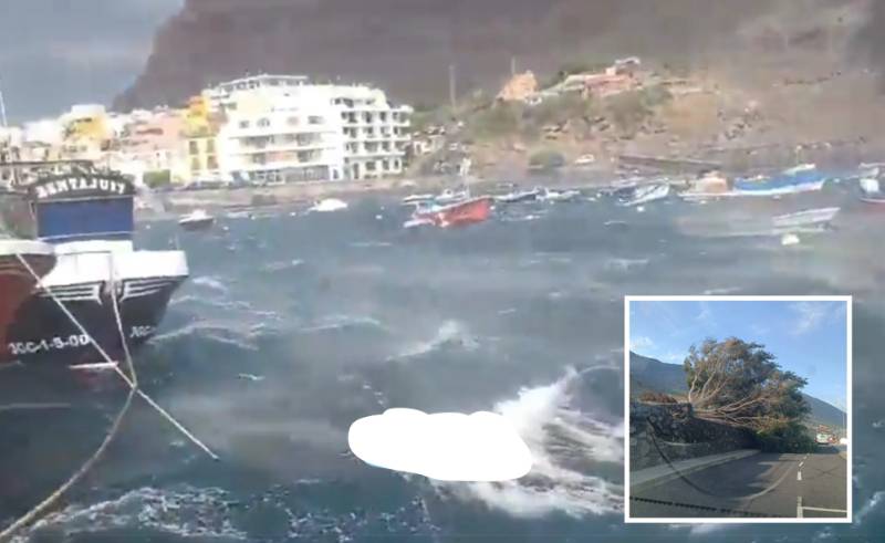 Three dead in Spain's Tenerife as rough seas batter island