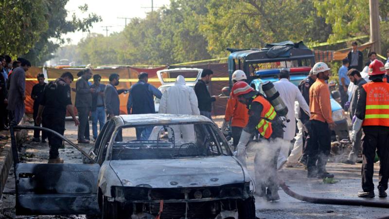 Condemnations pour in as Pakistan reels under Islamabad suicide bombing