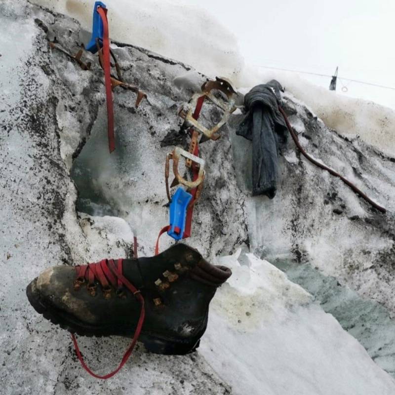 Remains of climber missing since 1994 found on Swiss glacier