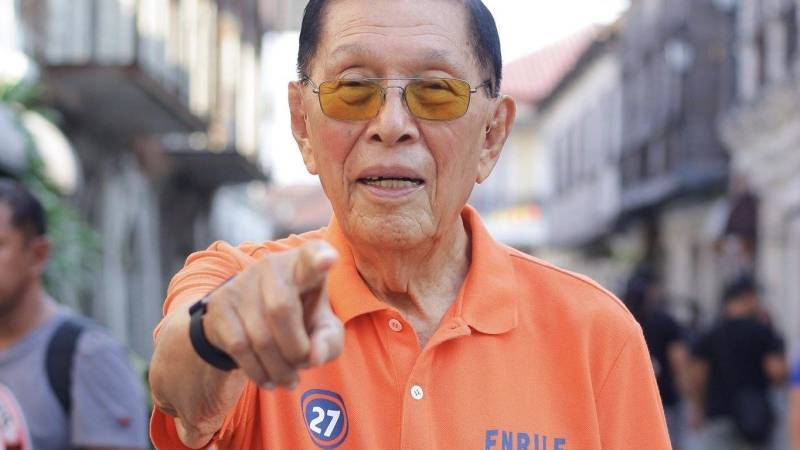 Juan Ponce Enrile, architect of Philippines martial law, dies at 101