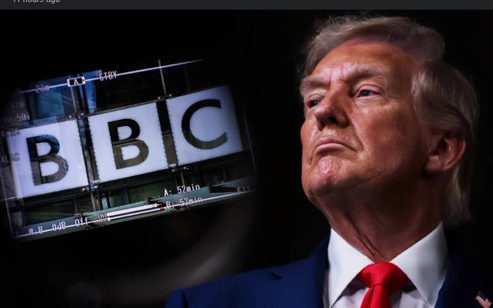 BBC says sorry to Trump, but rejects defamation claim