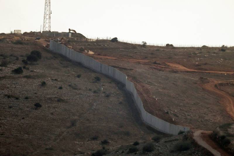 UN forces say Israel built walls inside Lebanon, Israel denies accusation