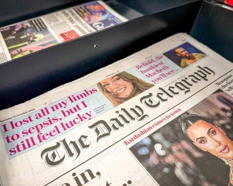 US firm drops takeover of UK's Telegraph newspaper