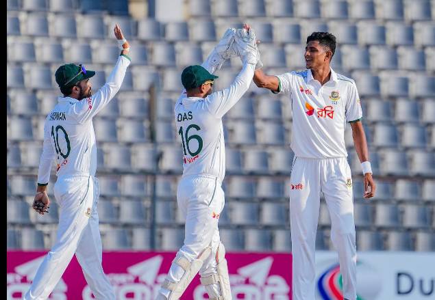 Joy, Murad star as Bangladesh thrash Ireland in first Test