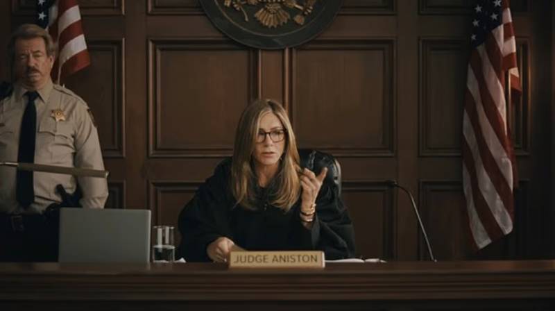 Friends star Jennifer Aniston takes on hilarious judge role in commercial