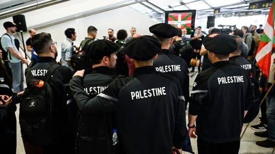 Palestinian national team on 'mission' for peace in Spain visit