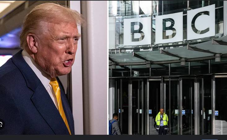 Trump says will sue BBC for up to $5b over video edit