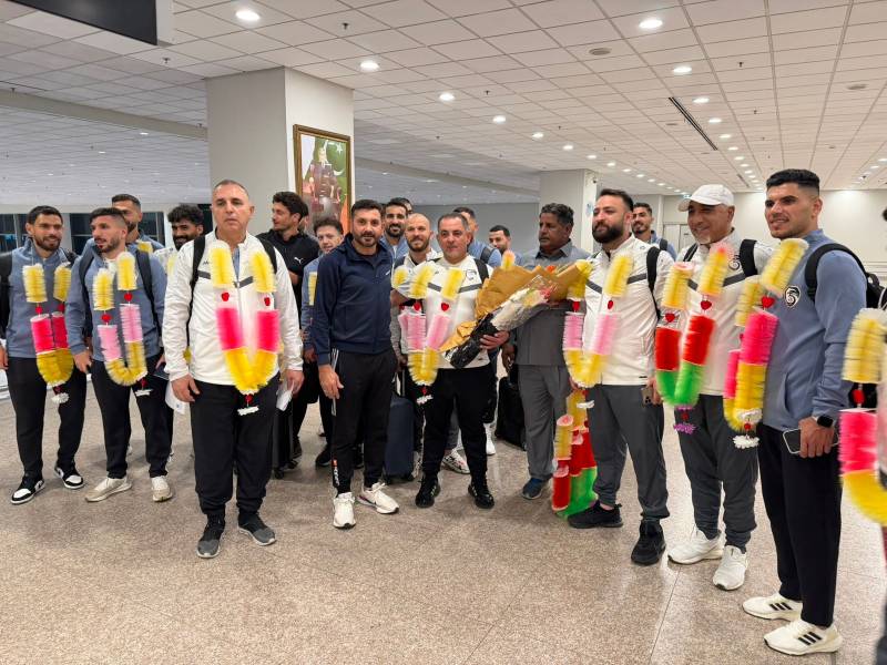 Syrian Football Team lands in Pakistan for scheduled match