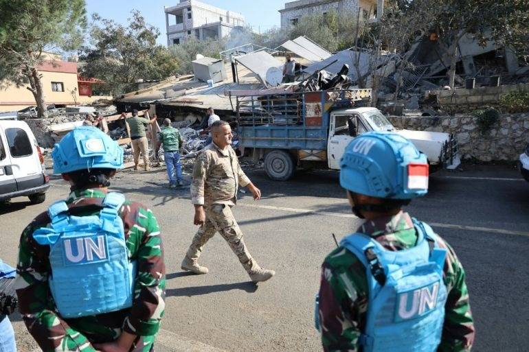 UN peacekeepers say Israeli forces fired on them in southern Lebanon