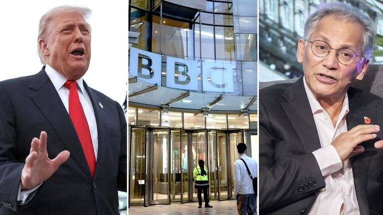 BBC 'determined to fight' Trump defamation case: chairman