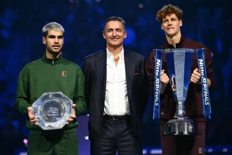 Sinner hails 'amazing' ATP Finals triumph over Alcaraz