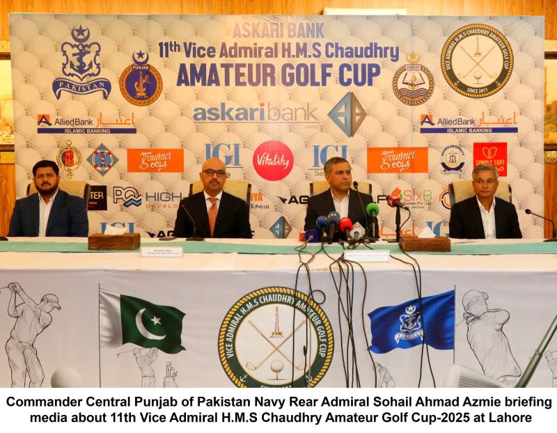 11th Vice Admiral H.M.S. Chaudhry Amateur Golf Cup 2025 to kick off on Nov 20
