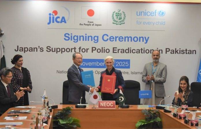 Japan pledges $3.5m for over 24m polio vaccine doses in Pakistan