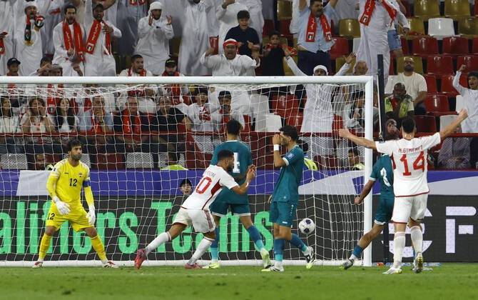  Last-gasp penalty snatches Iraq World Cup play-off berth