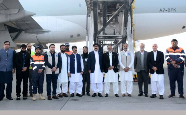 Pakistan sends 25th relief consignment to Gaza