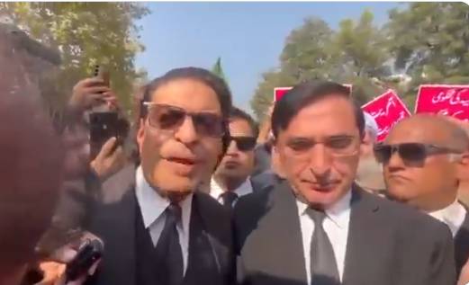 PTI lawmakers stage Parliament-to-Supreme Court protest in Islamabad