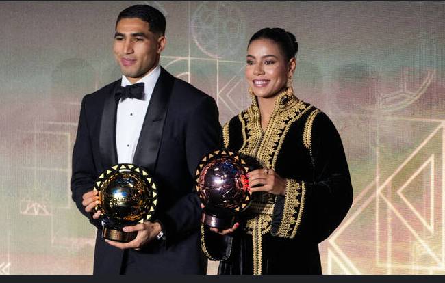 PSG's Hakimi voted African player of the year