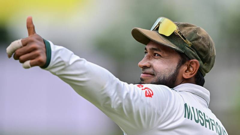 Bangladesh's Mushfiqur joins elite club with ton in 100th Test