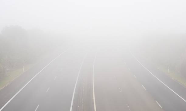 Section of M-1 Motorway closed for traffic due to fog