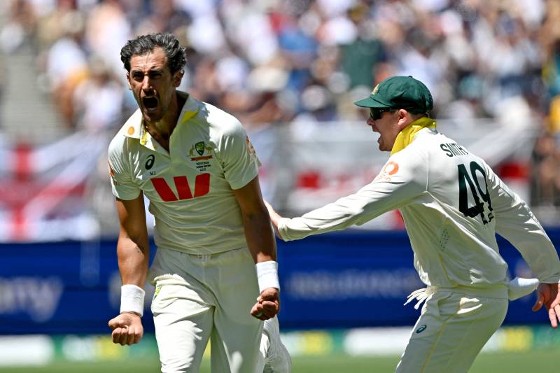 Carnage as 19 wickets fall on opening day of first Ashes Test