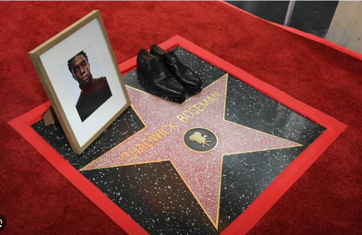 'Black Panther' star Chadwick Boseman gets Hollywood star