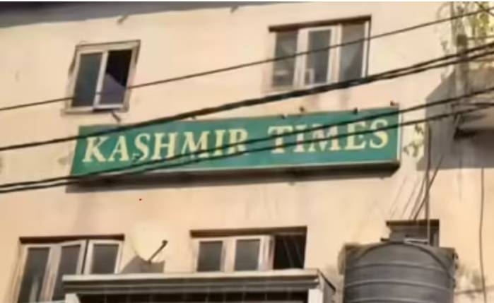 Indian officials raid Kashmir Times office