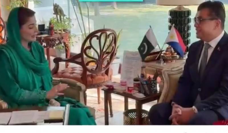 CM Maryam, Philippine envoy discuss investment opportunities in Punjab