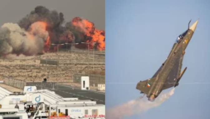 India’s Tejas fighter jet crashes during Dubai air show, pilot dies