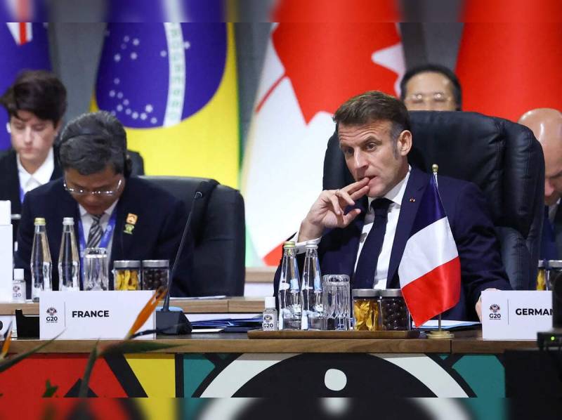 G20 'at risk', struggles to resolve global crises: Macron