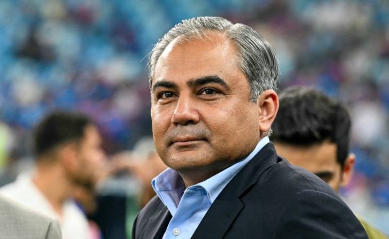 ACC President Mohsin Naqvi arrives in Doha to attend Rising Stars Asia Cup final