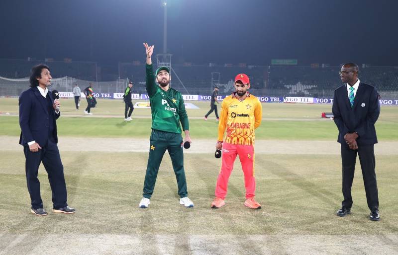 Pakistan opt to bat first against Zimbabwe in fourth match of T20 tri-nation series 