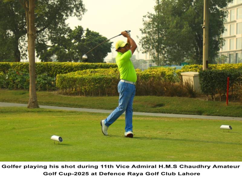 Vice Admiral H.M.S. Chaudhry Amateur Golf Cup heads to final day with tight leaderboards