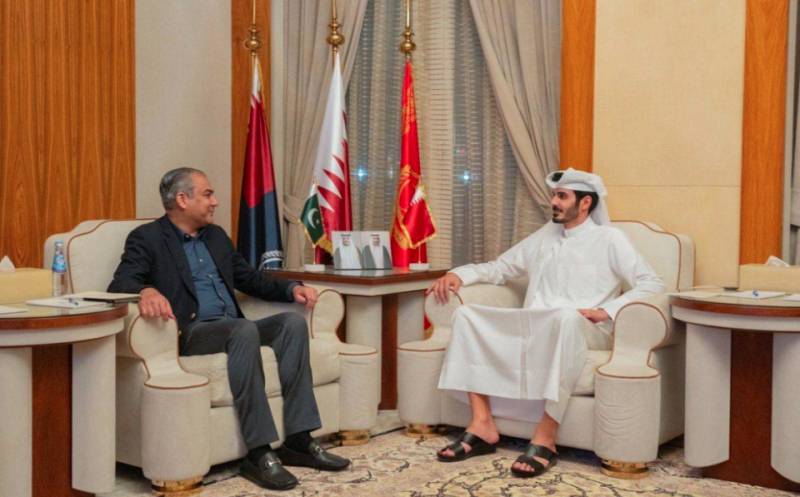 Mohsin Naqvi, Qatar’s interior minister take up security issues