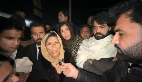 Imran Khan's sisters end sit-in outside Adiala Jail