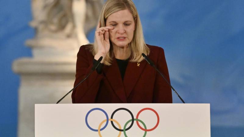 IOC chief Coventry in tears as 2026 Winter Games torch relay sets off