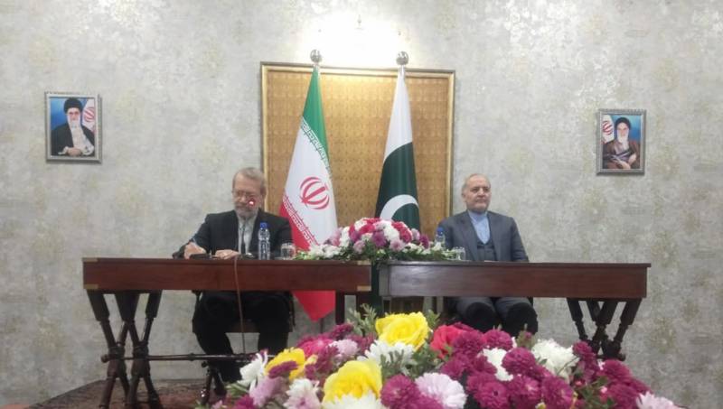 Larijani calls for Pak-Iran corridor, bilateral cooperation in diverse fileds