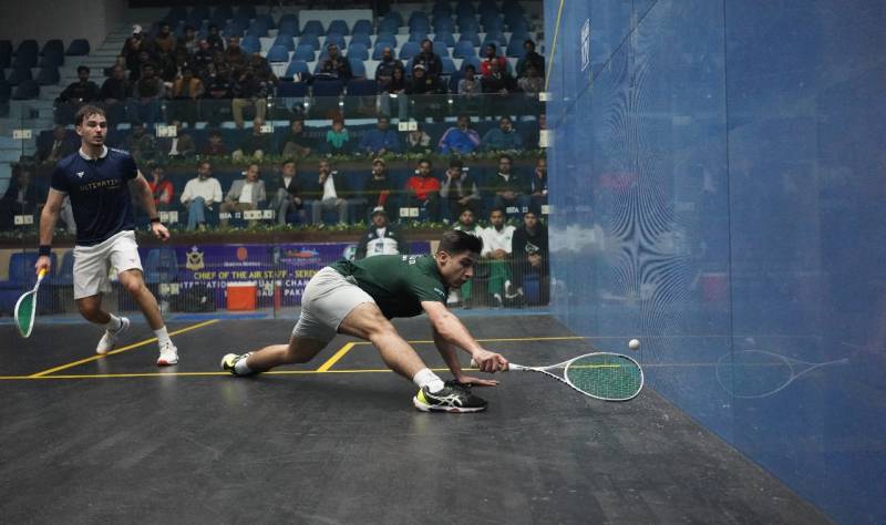 Hamza, Noor set up all Pakistan final in CAS International Squash Championship