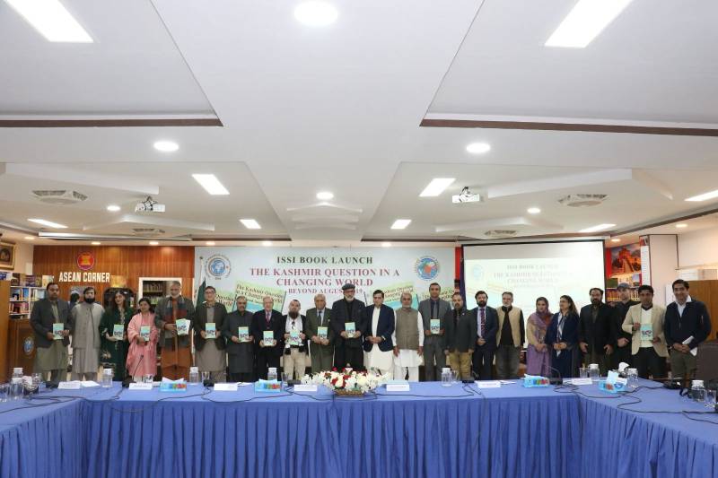 ISSI launches book on Post-5 August 2019 IIOJK