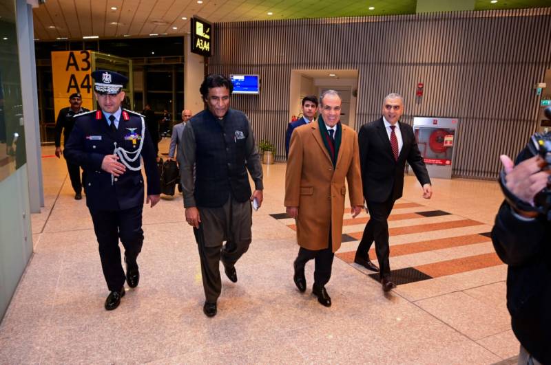 Egyptian FM arrives in Islamabad