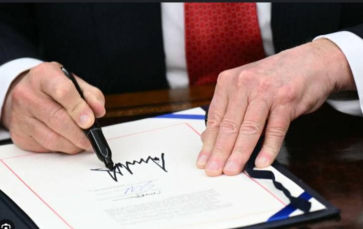 Trump says documents signed by autopen under Biden 'terminated'