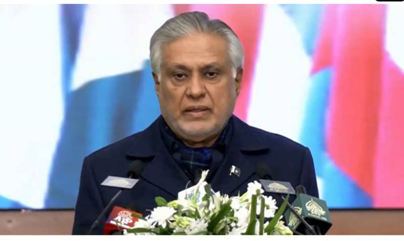 Ishaq Dar urges Muslim countries to join hands to crush terrorism