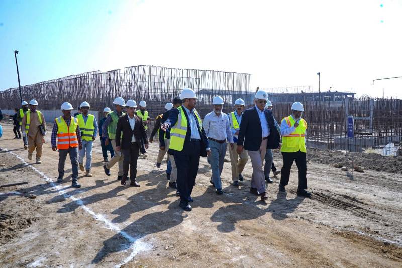 WAPDA chairman reviews progress on K-IV Project in Karachi
