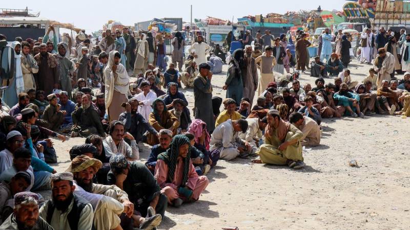 Afghan refugee camp evacuated in Balochistan