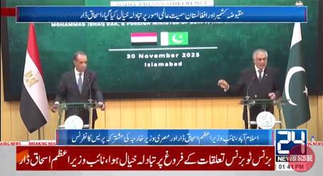 Pakistan to share with Egypt list of 250 business houses: Dar 