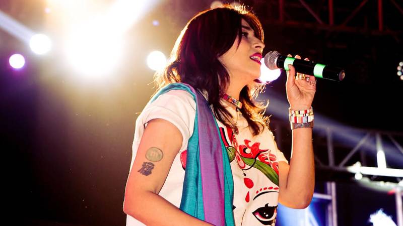 Meesha Shafi makes powerful comeback at World Culture Festival in Karachi