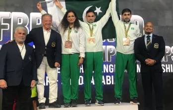 Pakistani athletes win three bronze medals at World Fitness Championship