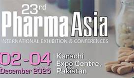 Pharma Asia Int’l Exhibition to be held in Karachi from Dec2-4