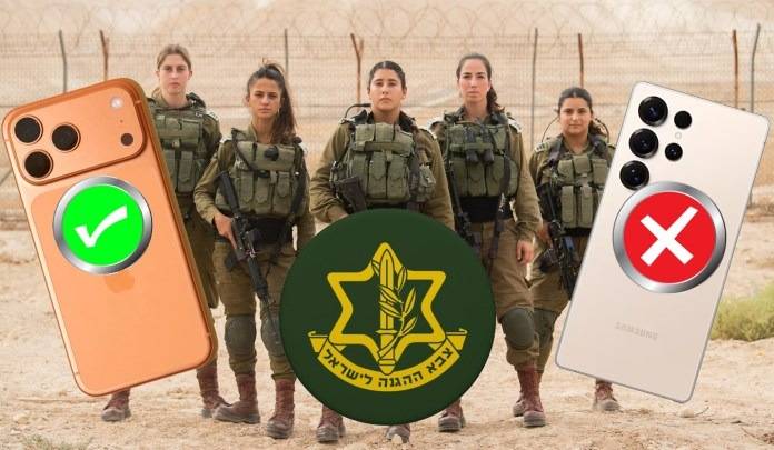 Israeli army bans android phones for senior officers