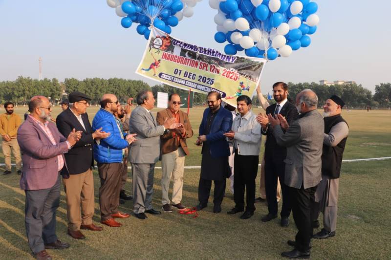 PIEDMC Chairman inaugurates Sundar Premier League Cricket Tournament