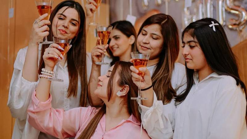 Sip Sip Hurray! Rabeeca Khan drops new glimpse from bridal bash